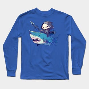 reaper and shark Long Sleeve T-Shirt